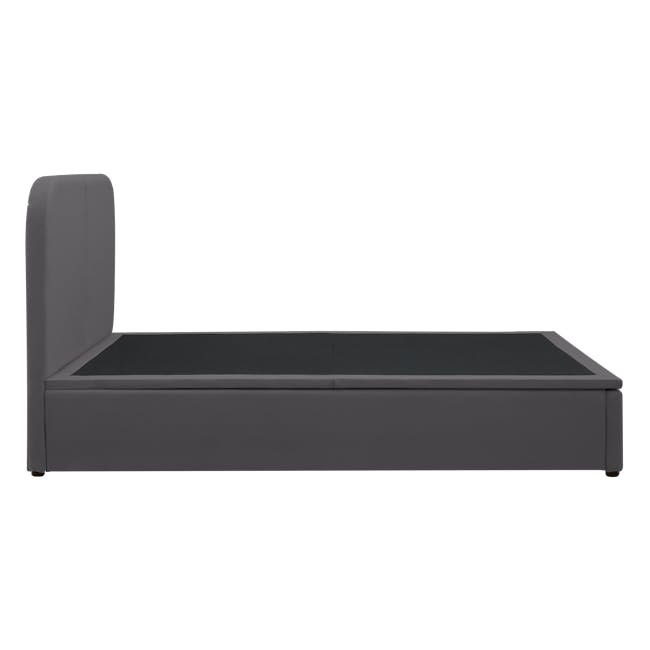 (As-is) Nolan Single Storage Bed - Hailstorm - 4 - 11