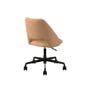 Kabira Mid Back Office Chair - Burnt Umber (Fabric) - 3