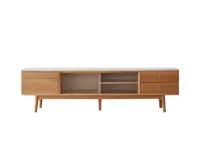 Aster TV Console 1.8m - Oak (Sintered Stone)