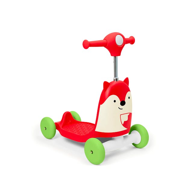 Skip Hop Zoo Ride On 3 in 1 Scooter - Fox - 2