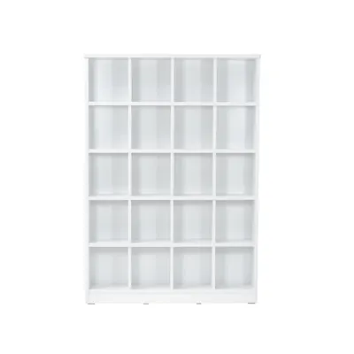 Harry 4x5 Shelving Unit - White