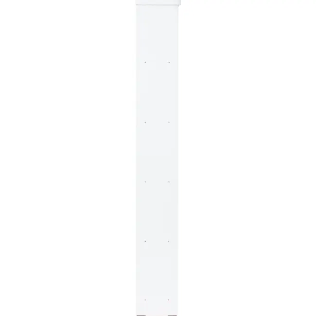 Harry 4x5 Shelving Unit - White - 6 - Minimalistic design with subtle dots, White background with subtle dots, Simple and