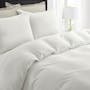 Plain Tencel Bedding Set - White (4 Sizes) - 2