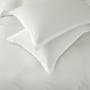 Plain Tencel Bedding Set - White (4 Sizes) - 1