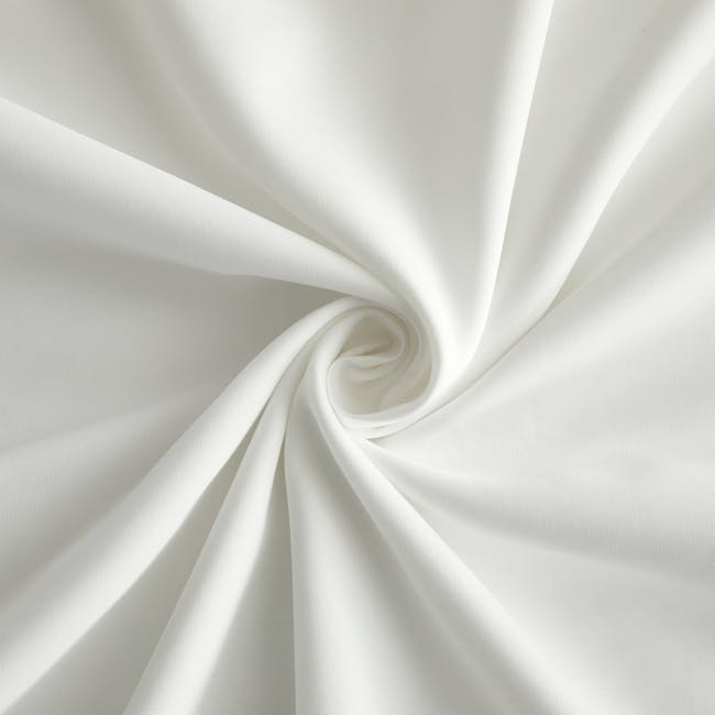 Plain Tencel Bedding Set - White (4 Sizes) - 7