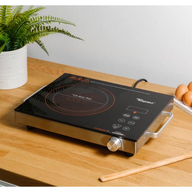 TOYOMI Infrared Cooker with Stainless Steel Grill Plate IC 9590 - 3