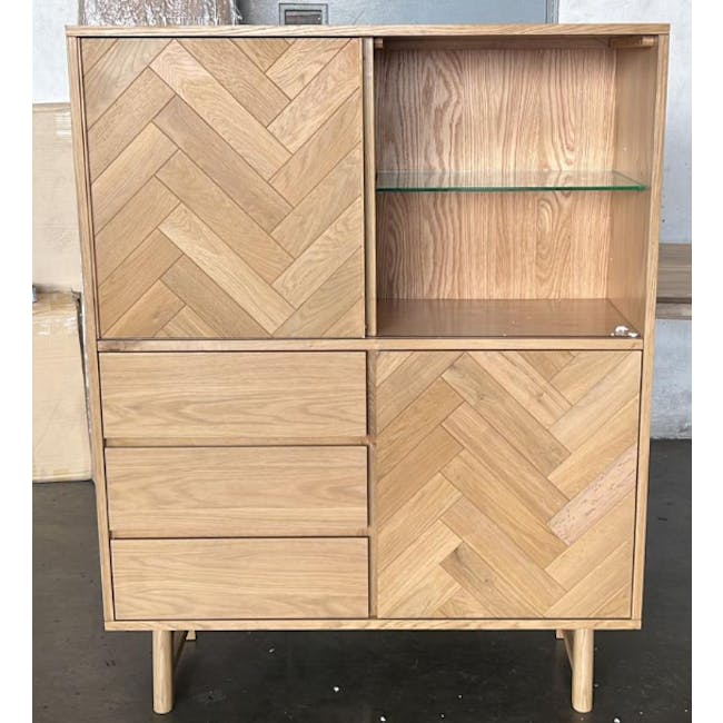 (As-is) Gianna Tall Sideboard 1.1m - 1