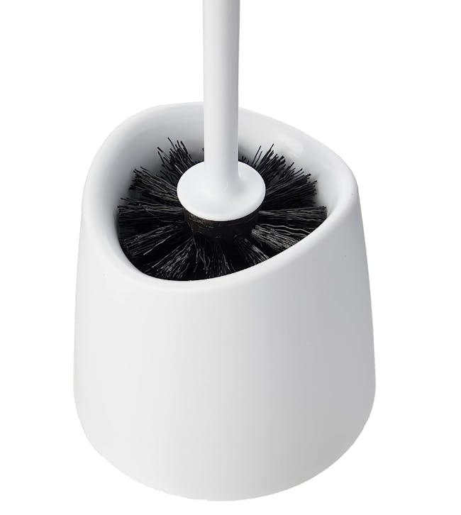 Tatay Toilet Brush with Holder - White - 5