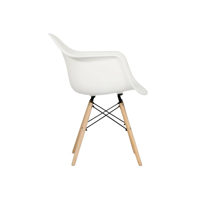 Lars Chair - Natural, White - 3