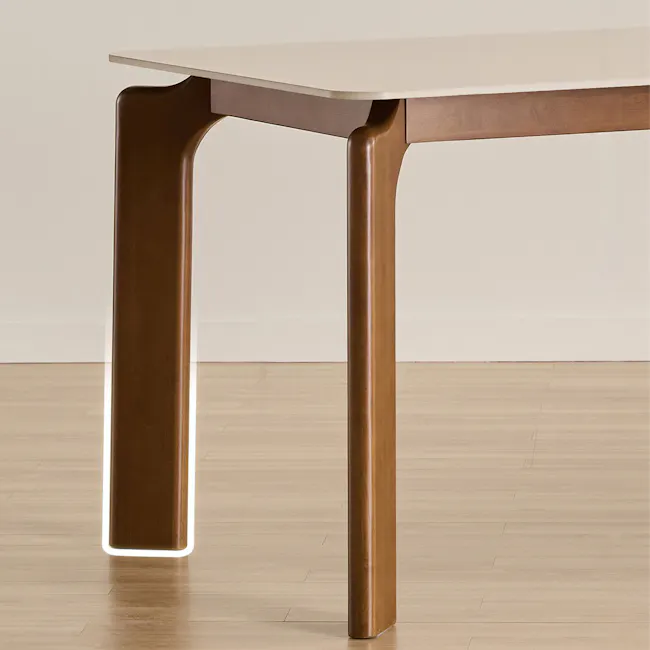 Ardin Dining Table 1.4m - Walnut (Ceramic) - 26