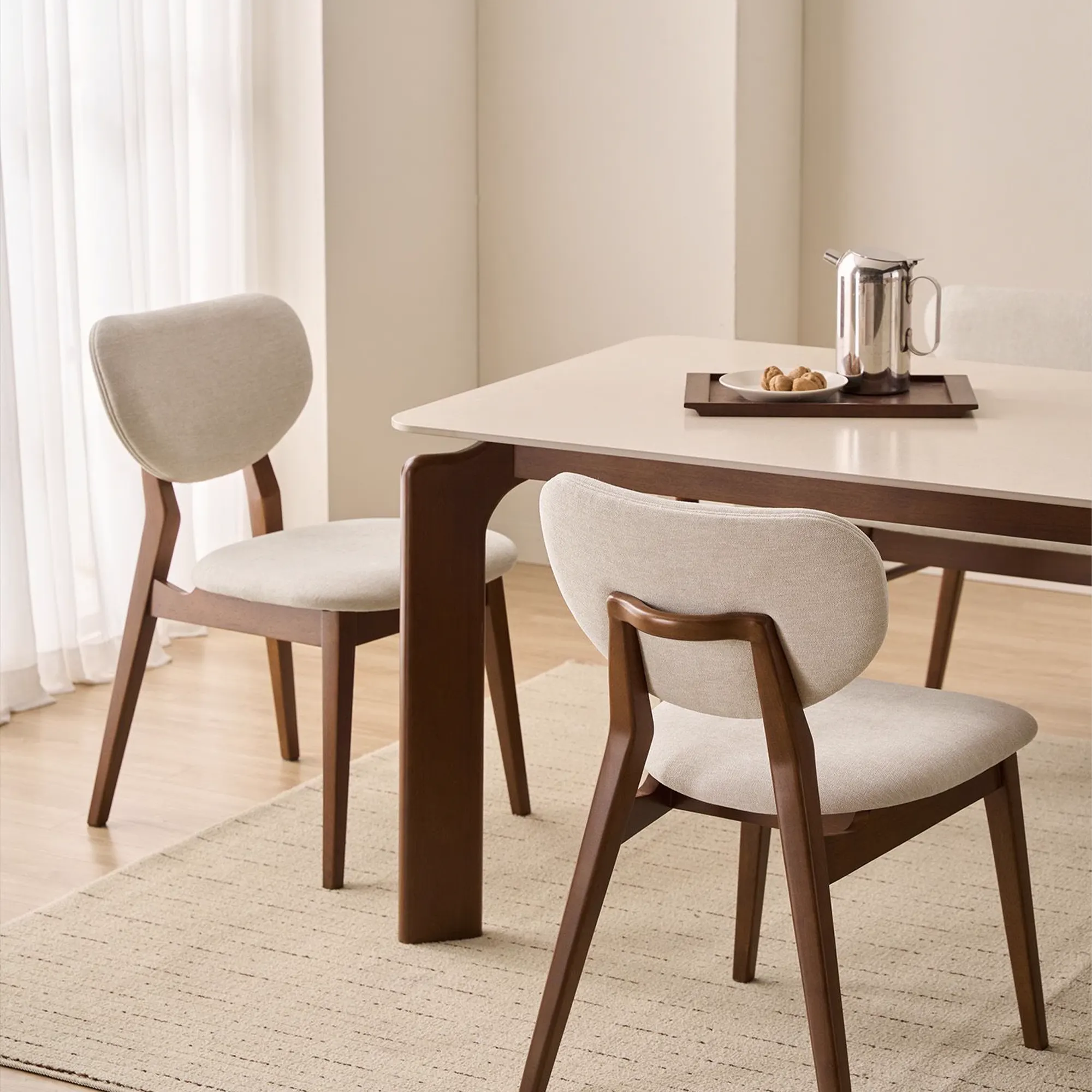 Ardin Dining Table 1.4m - Walnut (Ceramic) - 17