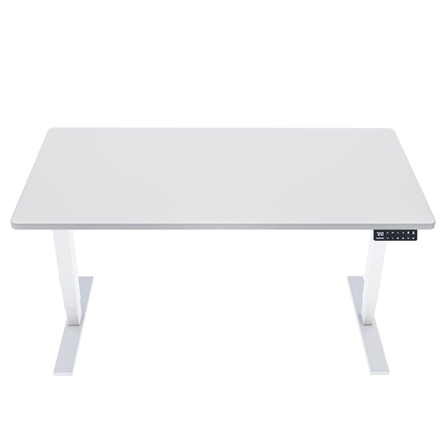 K3 Adjustable Table - White frame, White MFC (2 Sizes) - 0