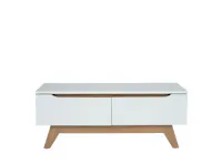 (As-is) Miah Coffee Table - Natural, White
