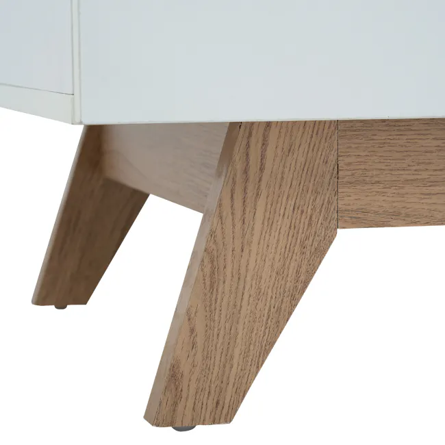 (As-is) Miah Coffee Table - Natural, White - 21