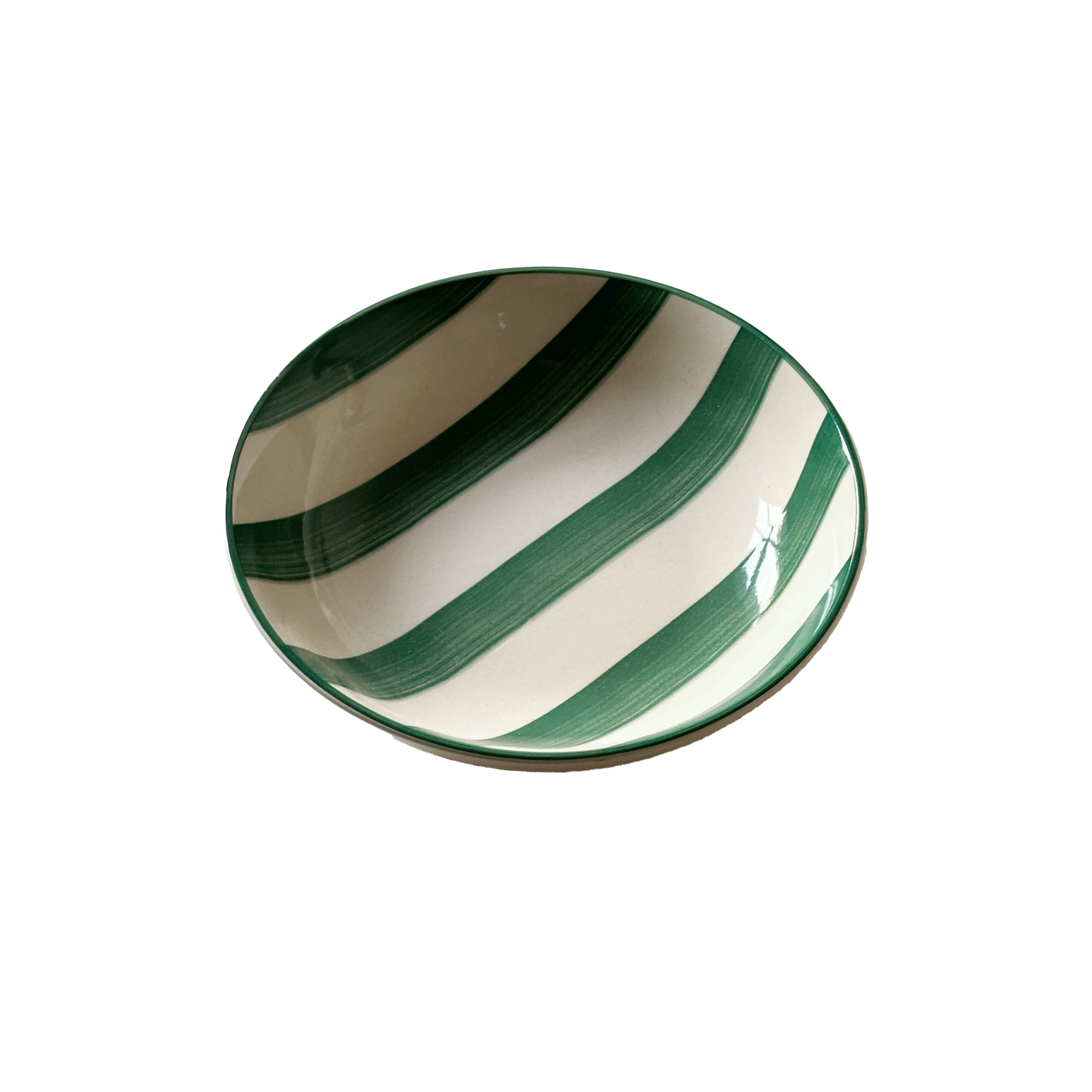 Circus Ceramic Deep Plate 20.5cm - Green