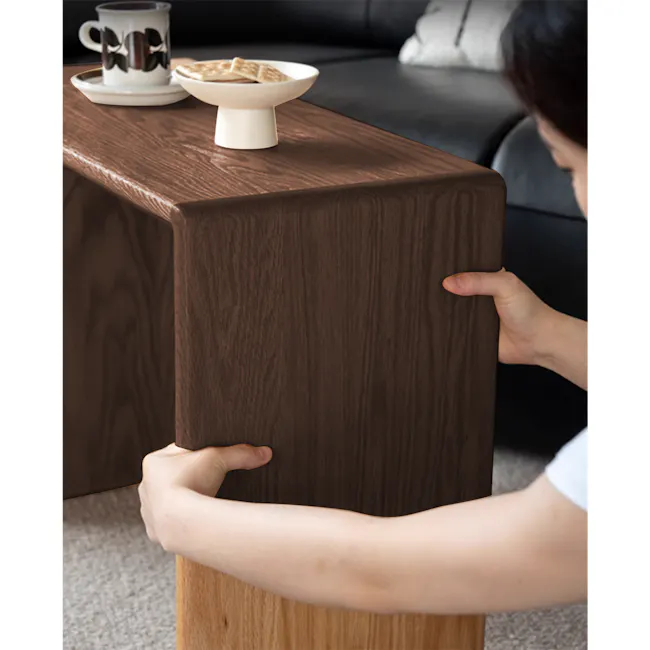 June Carry Side Coffee Table - Walnut - 6