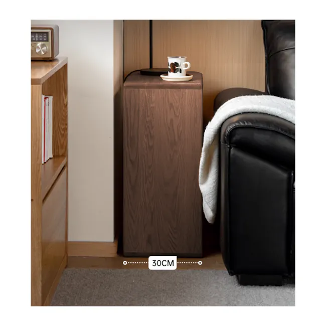 June Carry Side Coffee Table - Walnut - 7