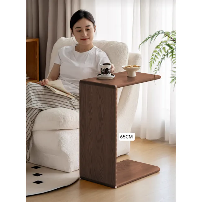 June Carry Side Coffee Table - Walnut - 3