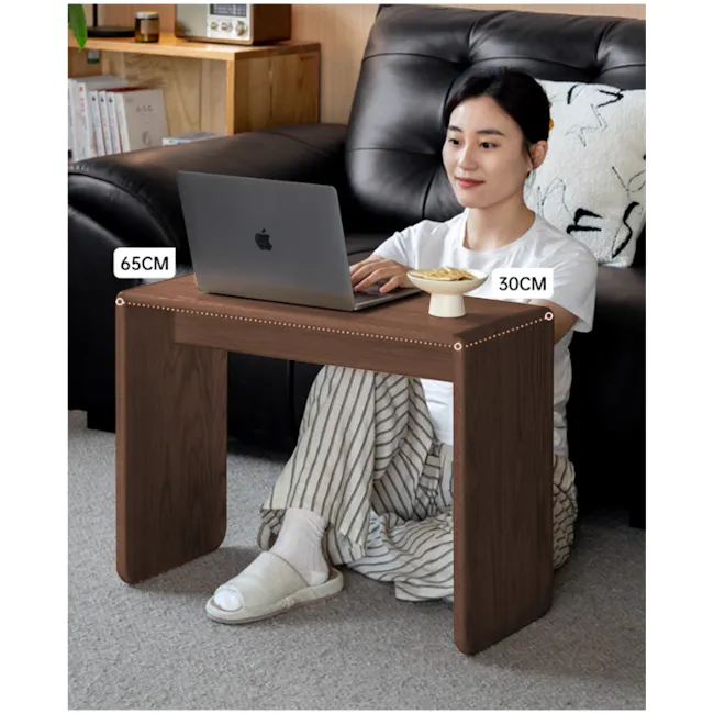 June Carry Side Coffee Table - Walnut - 4