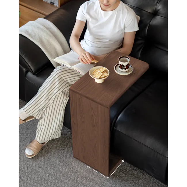 June Carry Side Coffee Table - Walnut - 9