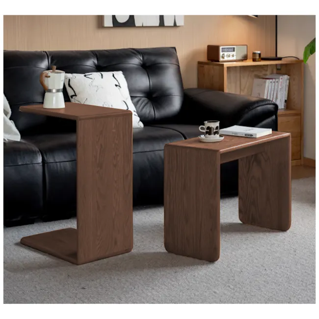 June Carry Side Coffee Table - Walnut - 5