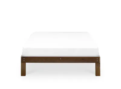 Katana Super Single Wooden Bed - Walnut