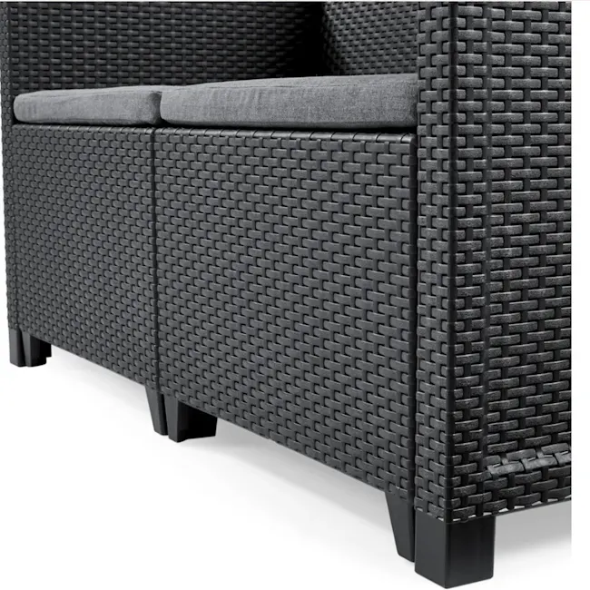 Emma 5 Seater Corner Outdoor Sofa Set - 5