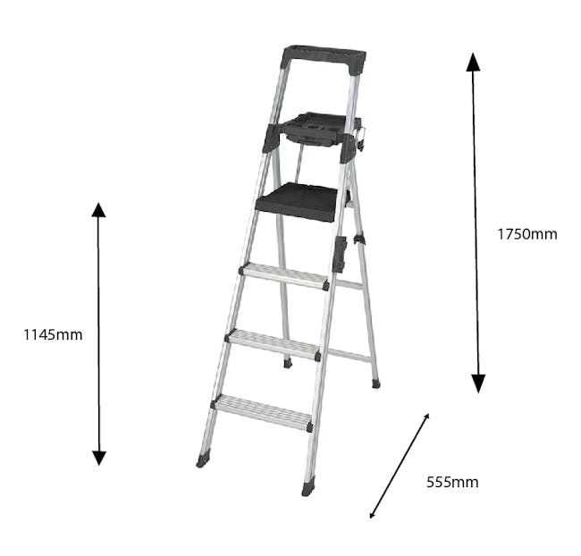 Cosco 4 Steps Signature Aluminium Ladder - 10
