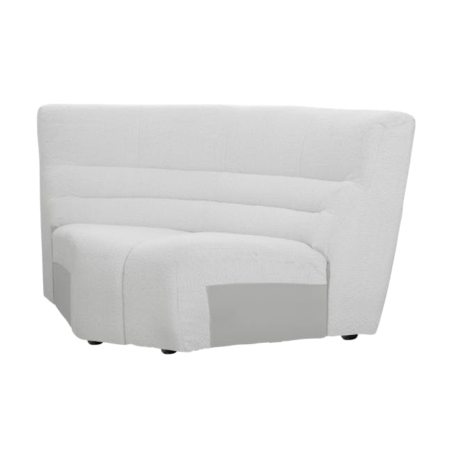 Tara 3 Seater Corner Extended Sofa - Grey - 14