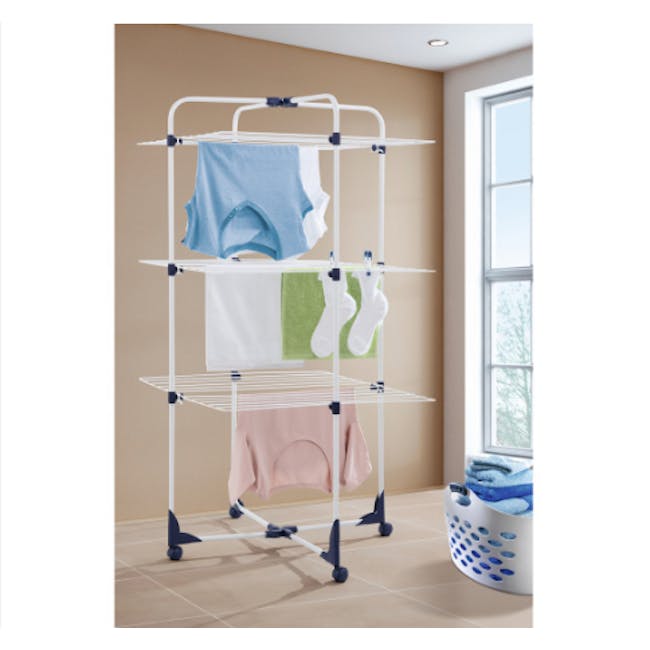 Leifheit Turmtrockner Classic Tower Clothes Dryer (3 Sizes) - 450 Drying Rack - 1