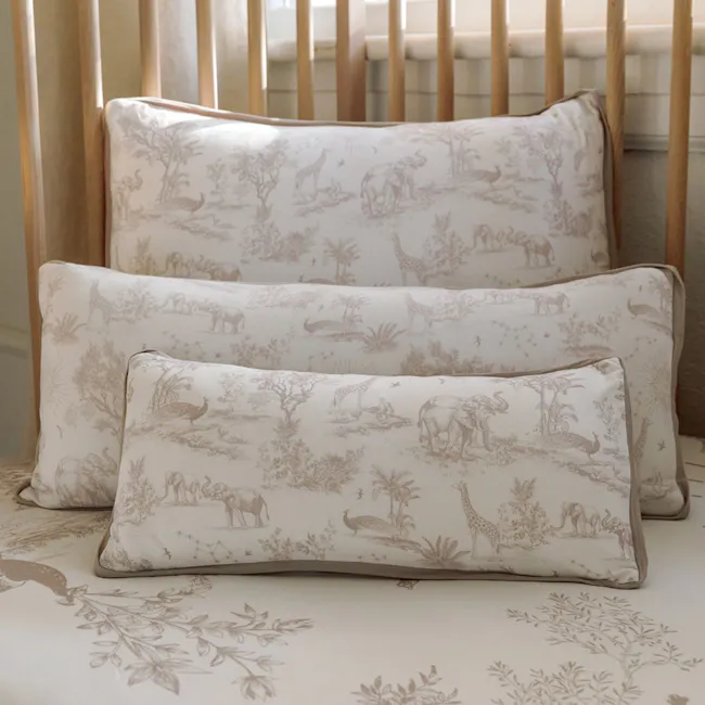 House of Holly Junior Pillow - Savanna Toile (Pink) - 5
