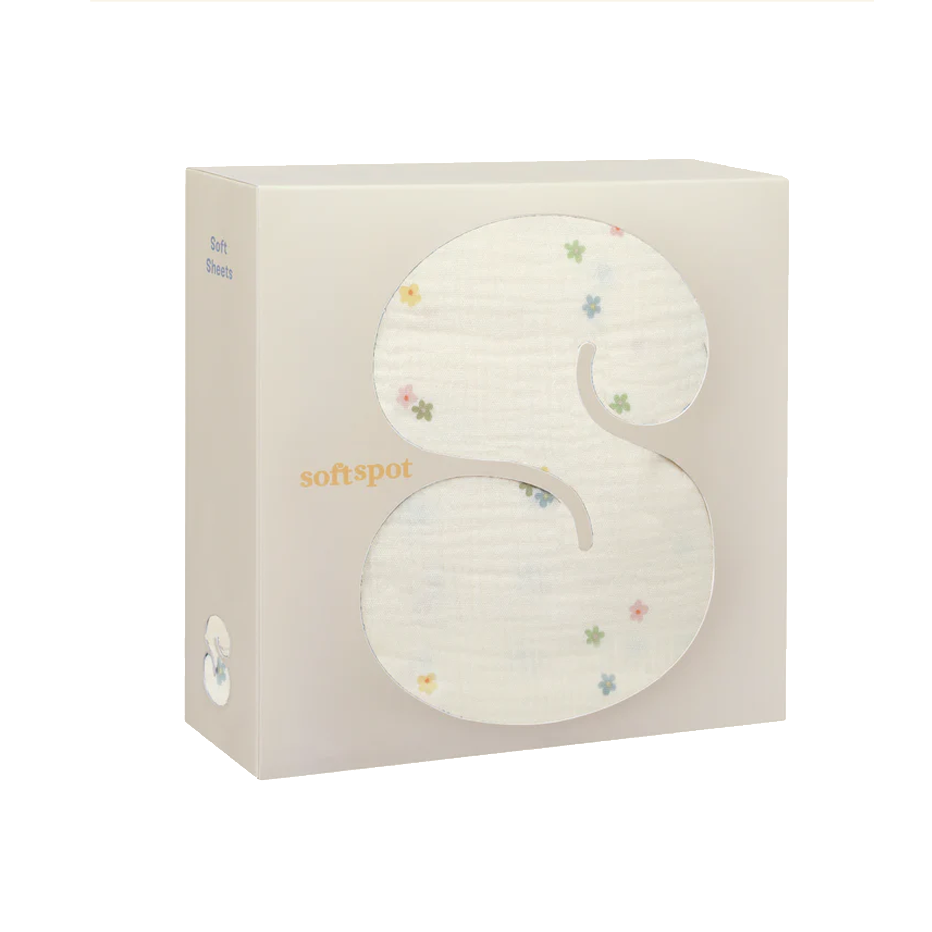 Soft Spot Soft Crib Sheet - Daisies - Image 1