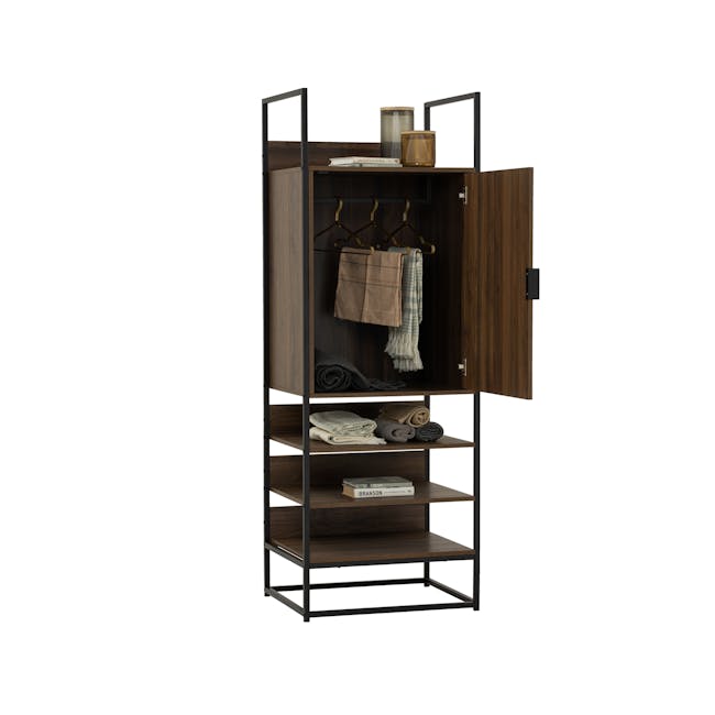 Capri Cabinet with 3 Shelves - 1