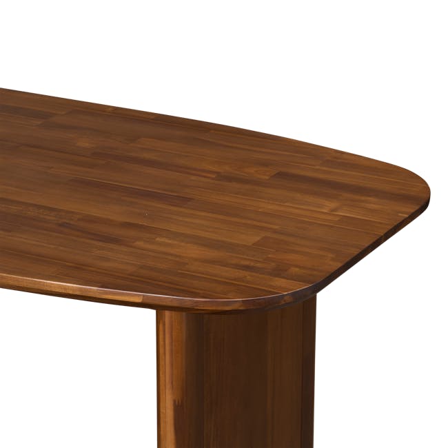 Nuvia Dining Table 1.6m with Nuvia Bench 1.5m and 2 Nuvia Dining Chairs - 11