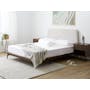 Addison Queen Platform Bed with 2 Addison Bedside Tables in Walnut - 2