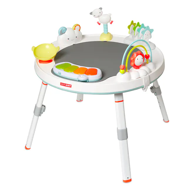 Skip Hop Activity Center - Silver Lining Cloud 3 Stage - 4 - Children's interactive play table, colorful toys, toddler