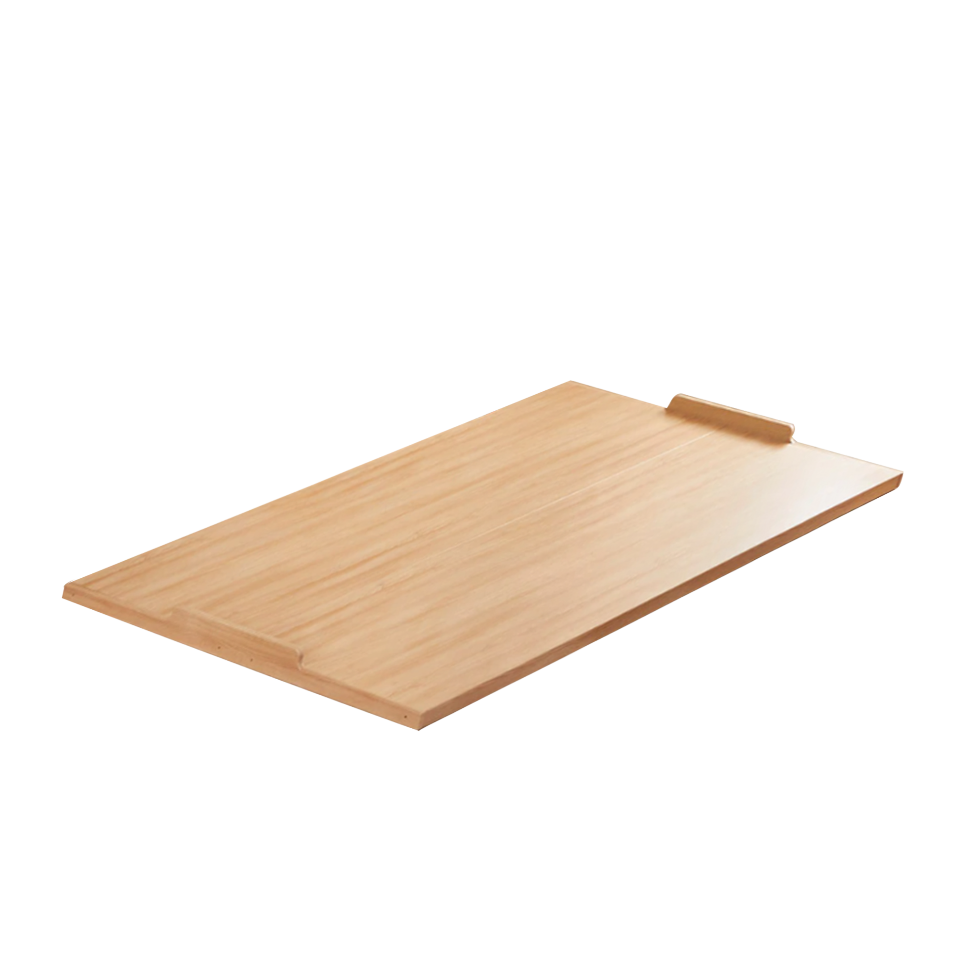 Akira Super Single Modular Floor Platform Bed - Oak