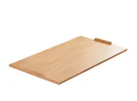 Akira Super Single Modular Floor Platform Bed - Oak