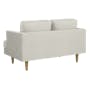 Soma 2 Seater Sofa with Soma Armchair - Sandstorm (Scratch Resistant) - 3