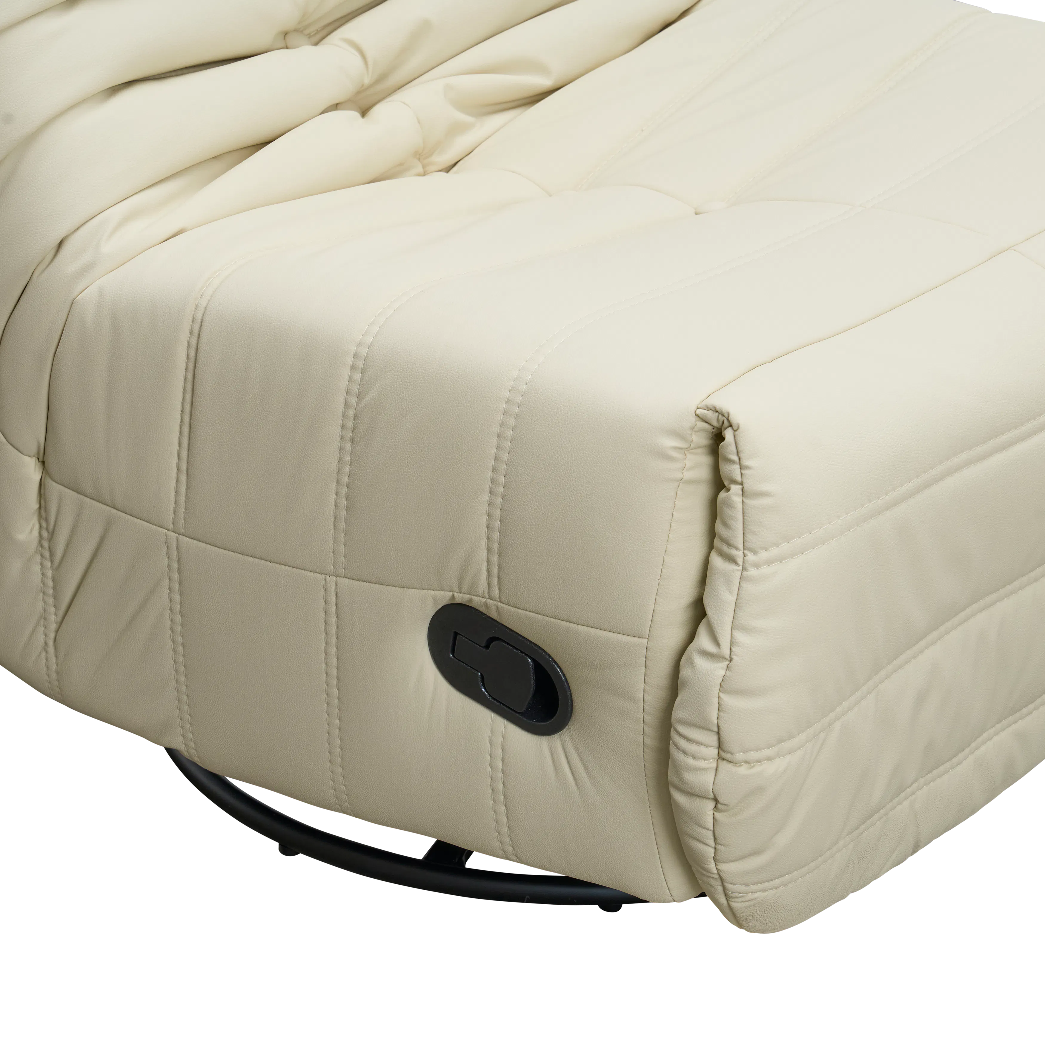 Howard Rocking Manual Recliner Swivel Lounge Chair - Beige (Pet Friendly) - 9