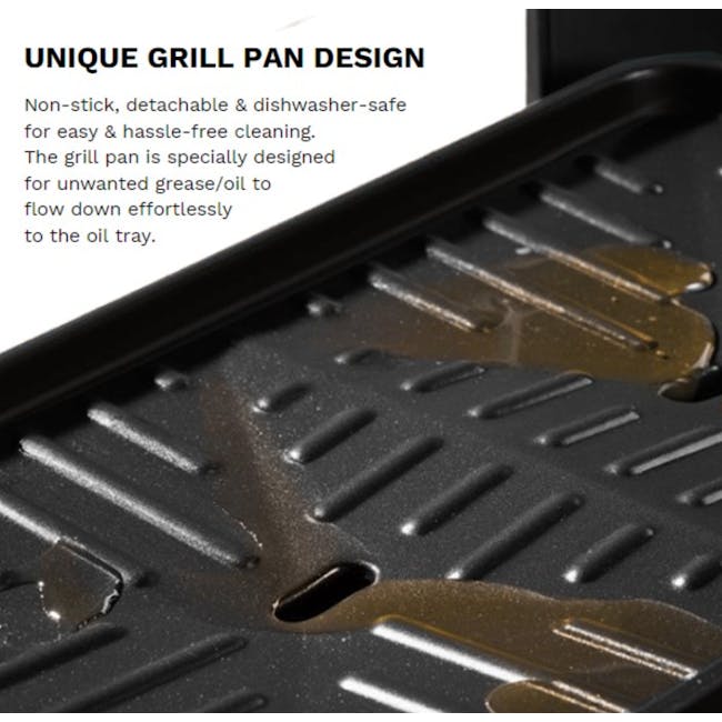 KITH Smokeless Mini BBQ Grill (Touch Control) - 3