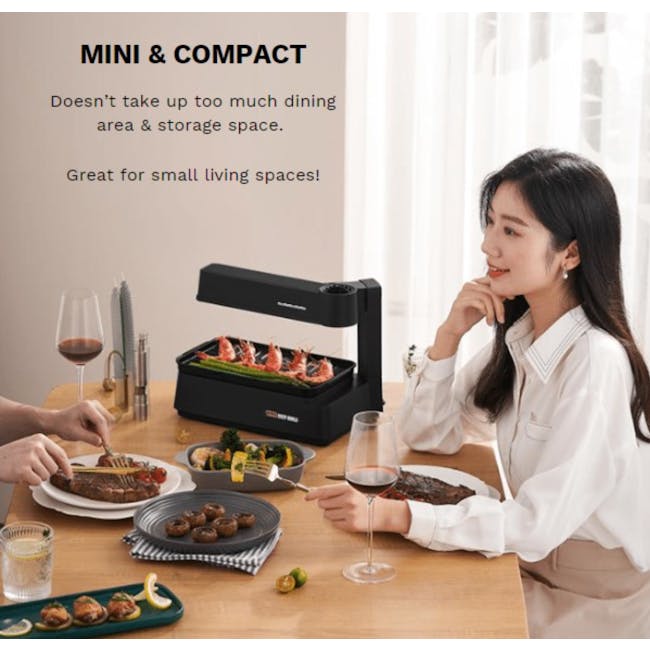 KITH Smokeless Mini BBQ Grill (Touch Control) - 1