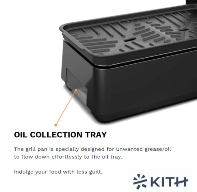KITH Smokeless Mini BBQ Grill (Touch Control) - 5