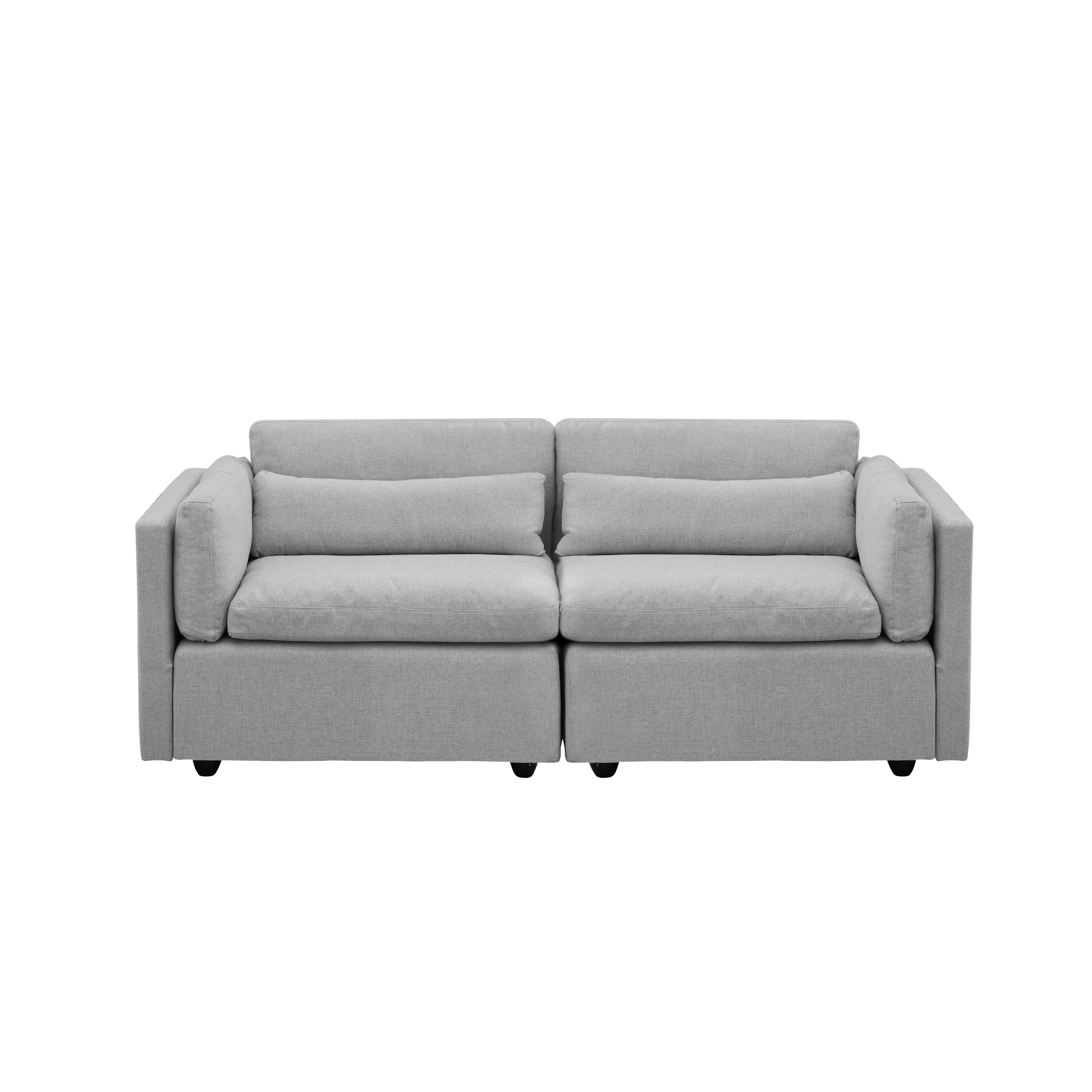 Liam 3 Seater Sofa - Slate (Fabric)