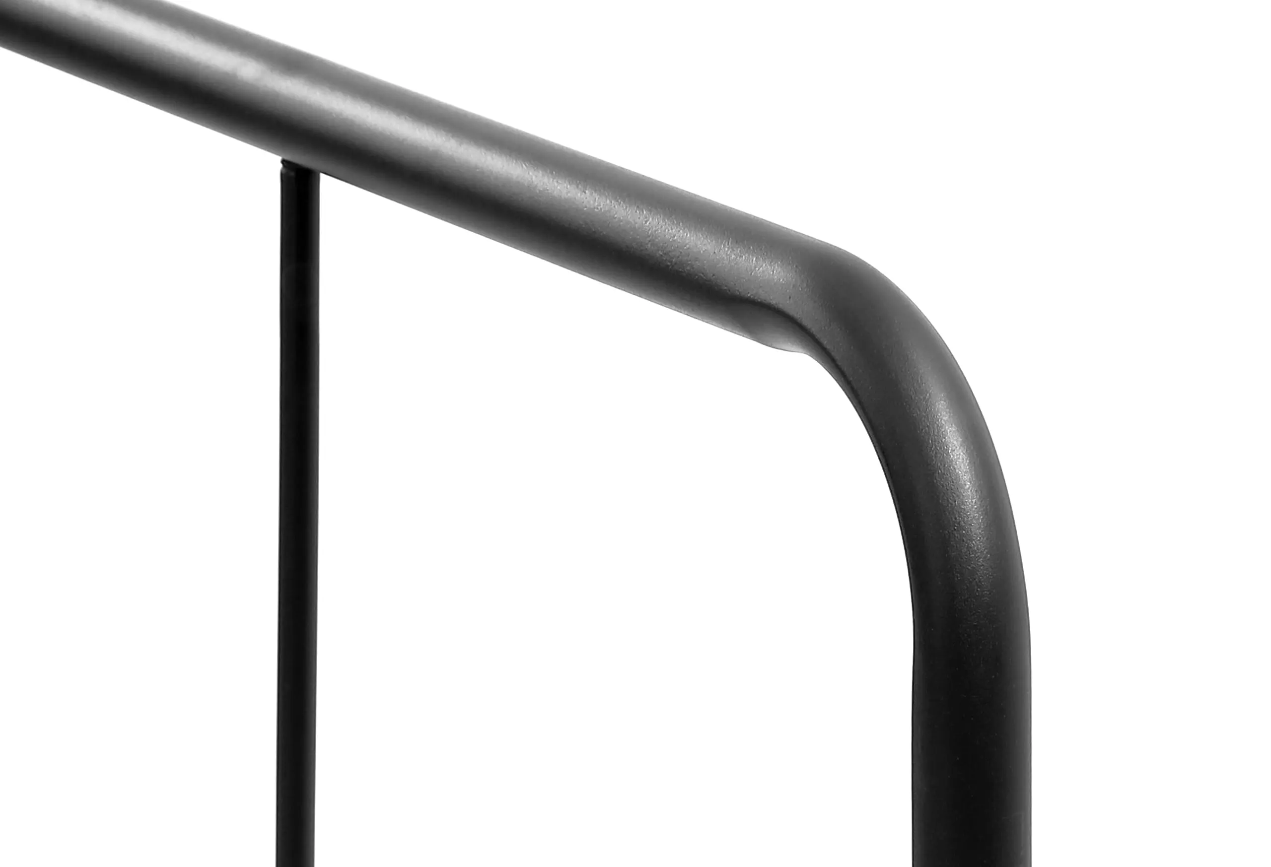 Owen Single Metal Bed - Black - 7