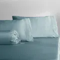 Robinsons Cool Bamboo Fitted Sheet Set Hotel Collection - Misty Teal (4 Sizes)