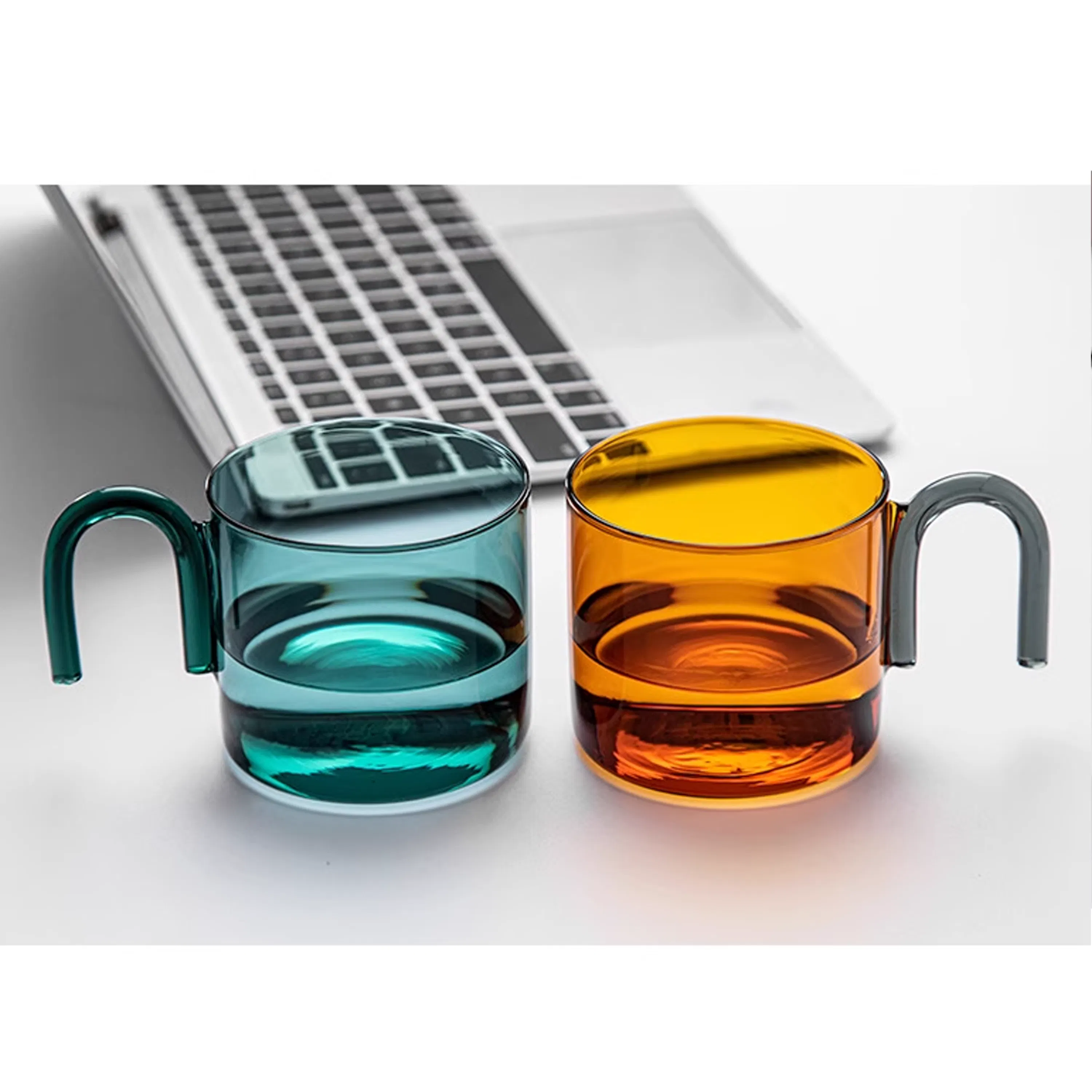 Orno Glass Mug - Grey - 7