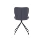 (As-is) Gryta Dining Chair - Matt Black, Grey - 6