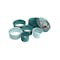 Jamie Oliver Atlantic Green Fluted Round Cookie Cutters (Set of 5) - 0