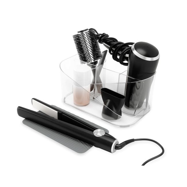 Glam Hair Tool Organiser - Clear - 0